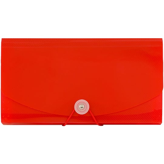 JAM Paper 13 Pocket Plastic Accordion Folder
